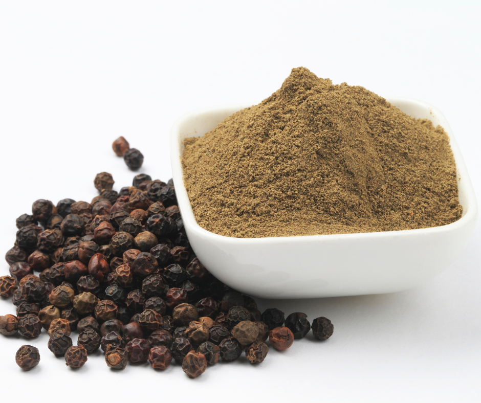 Fine black pepper