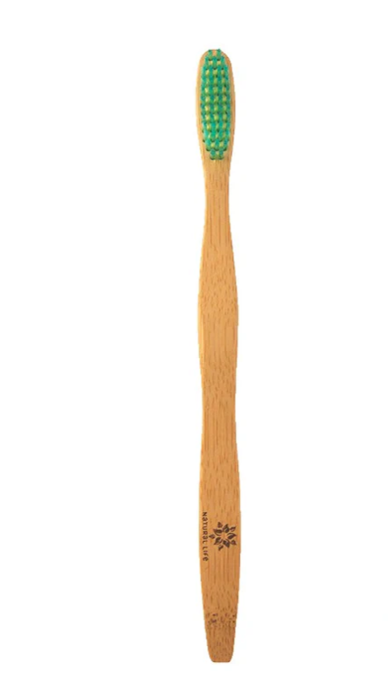 Adult Bamboo Toothbrush Mint - Medium