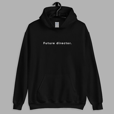 UNISEX Hoodie, Future director, Perfect Gift For Cameraman, Videographer, Filmmaker
