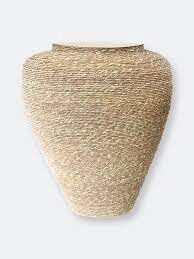 Natural Seagrass Rope Jar
