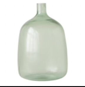 Sea Glass Bottle Vase / LG