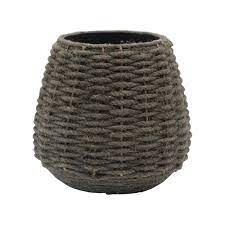 Hand Woven Jute and Glass Votive