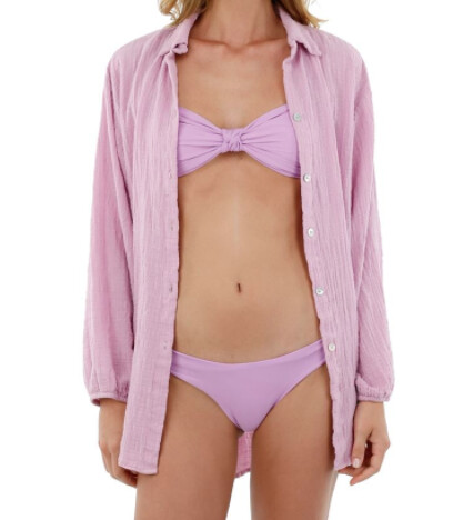 Akumal Shirt, Colour: African Violet, Size: S/M