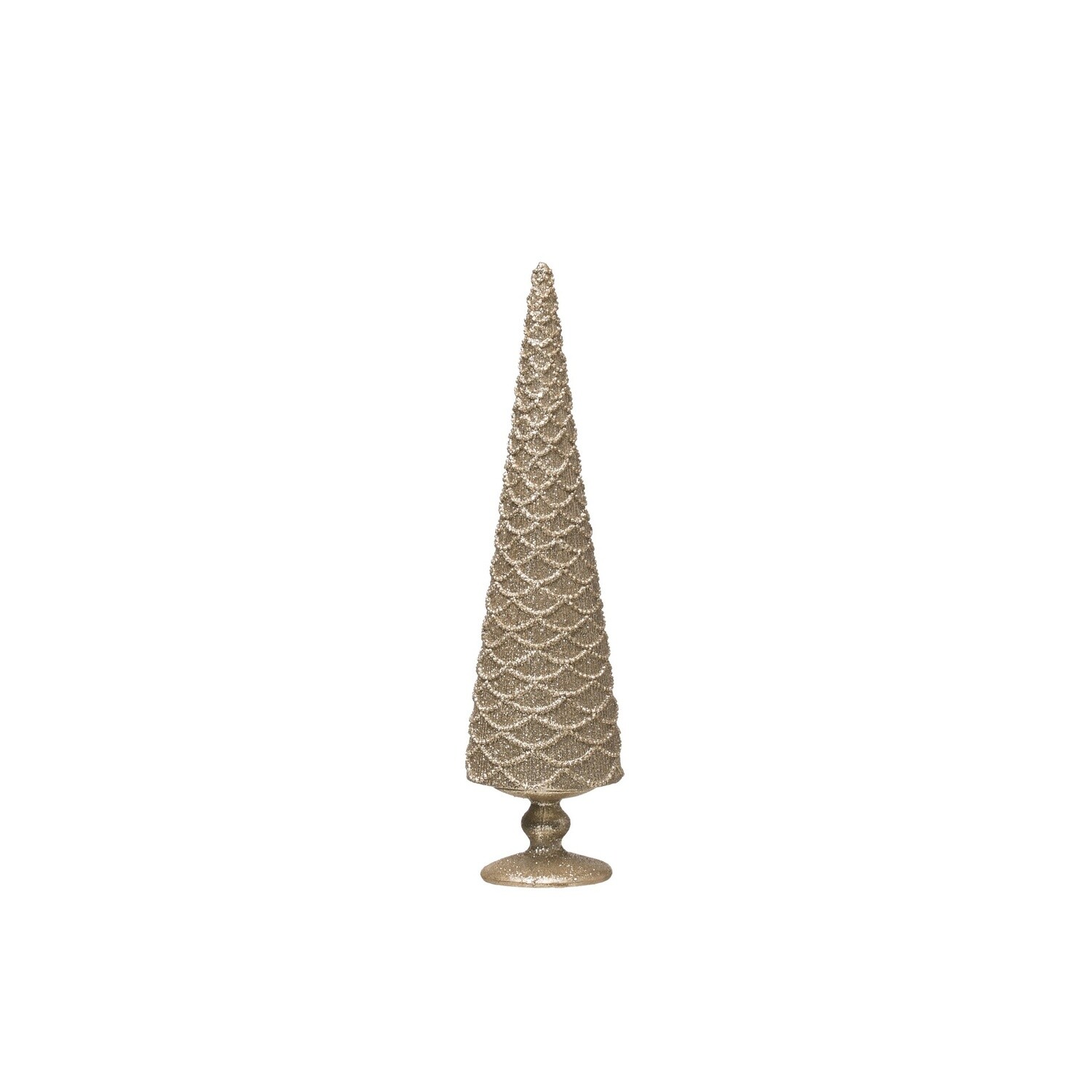 Embossed Resin Tree 10-1/4" / Champagne Finish
