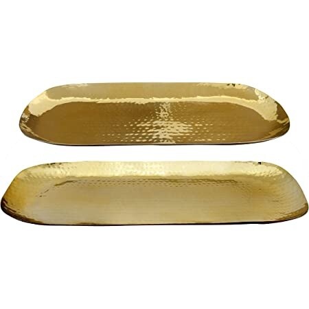'Change is Good' Brass Tray