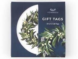 Wreath Gift Tags / Set of 12