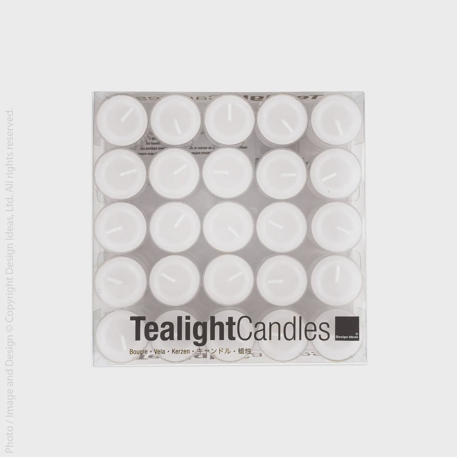 Tealights Clear Cup / Pack of 50