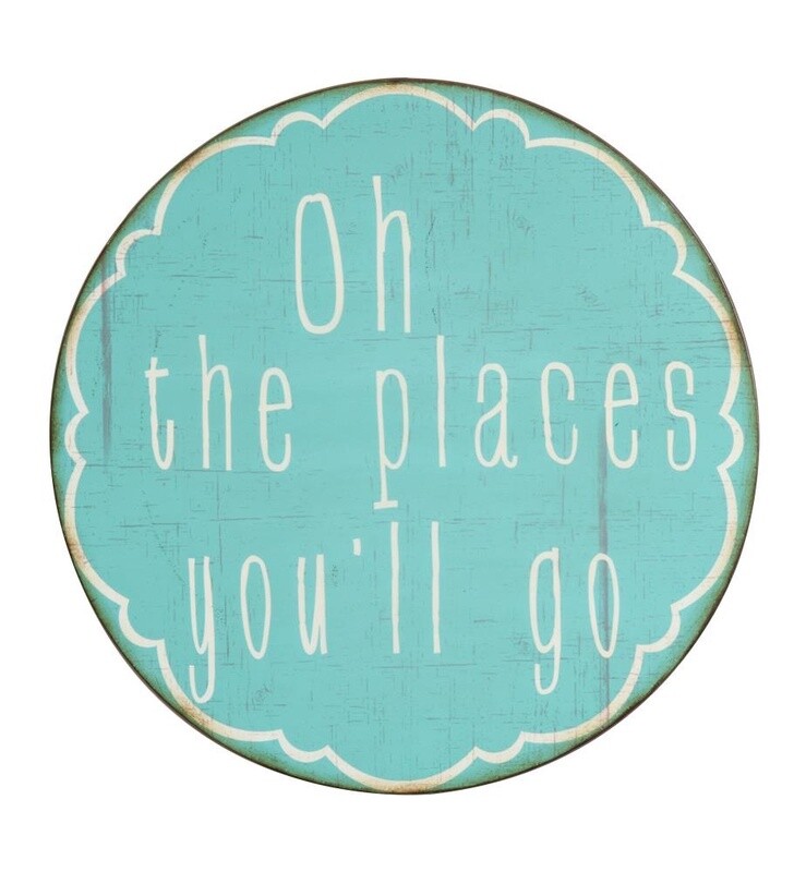 Oh the Places You'll Go Wall Decor