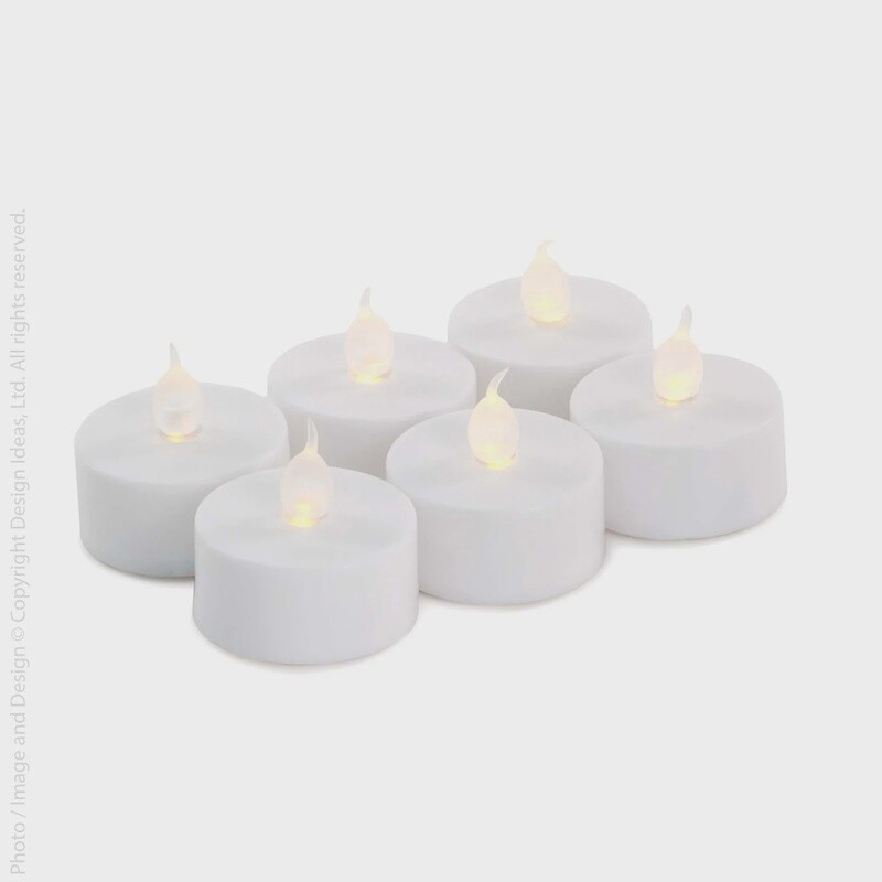 Flameless Tea Lights / Set of 6