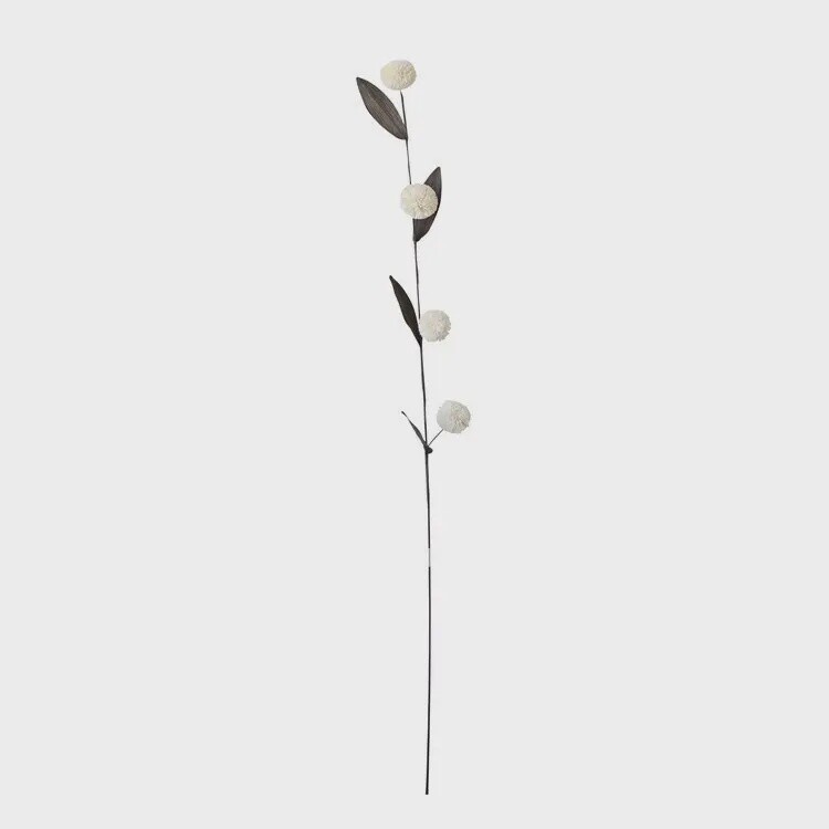 Handmade Bamboo Pom Pom Flowers