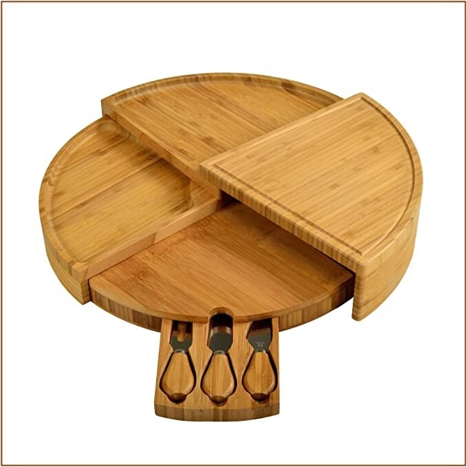 Vienna Multi Level Transforming Cheese Board Bamboo Board