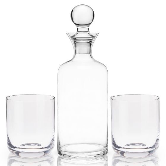 Modern Liquor Decanter & Tumblers Set