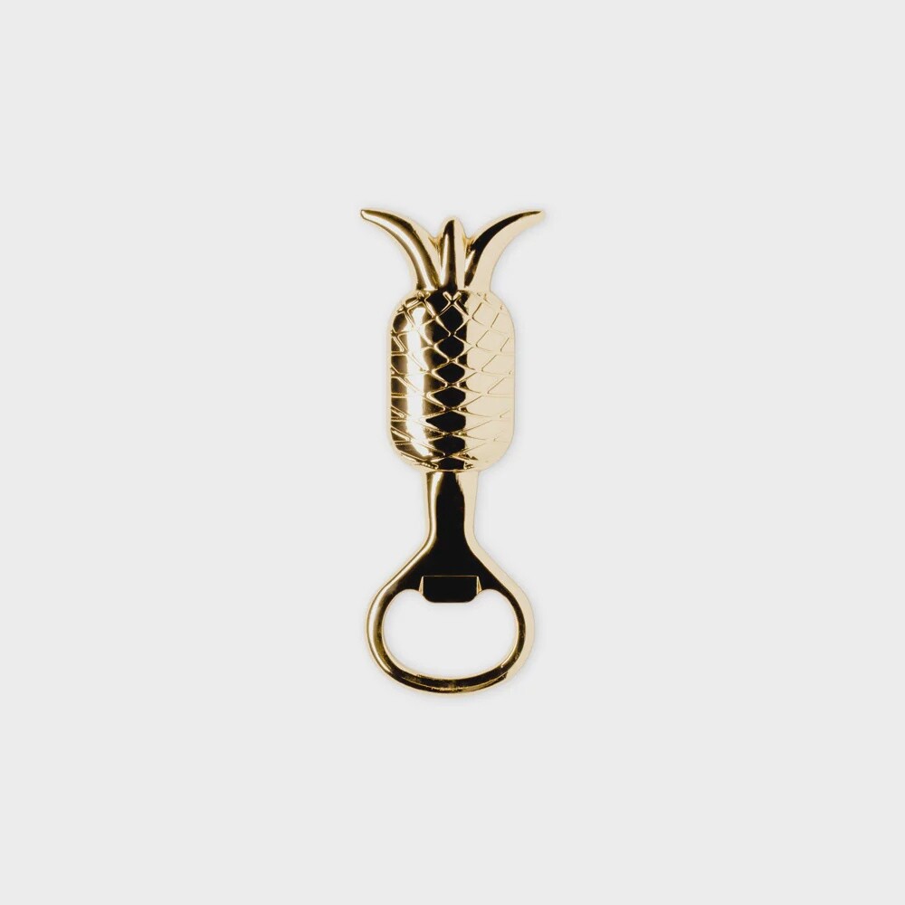 The Pineapple Bottle Opener, Colour: Gold