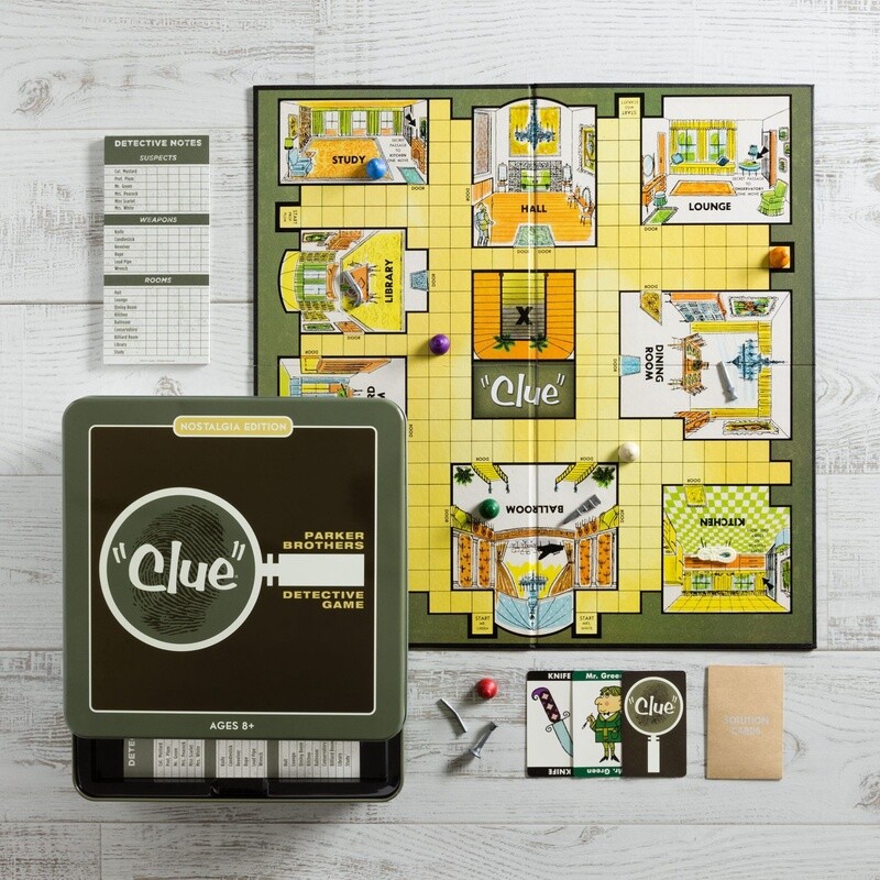 Nostalgia Tin / Clue