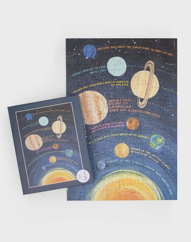 Solar System Kids Puzzle / 100 piece