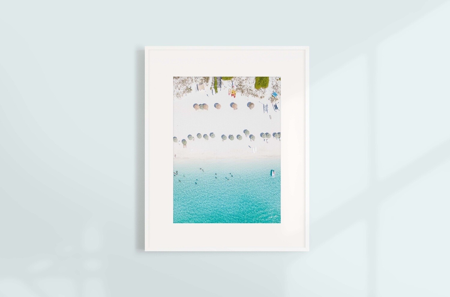 The Sands Umbrellas, Size: 8 x 10