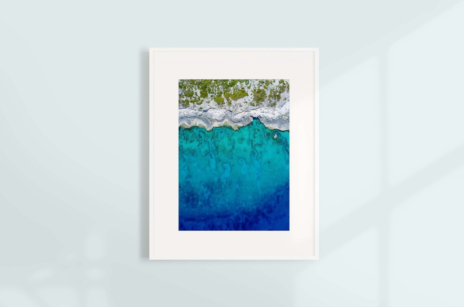 Iron Shore, West Caicos, Size: 8 x 10