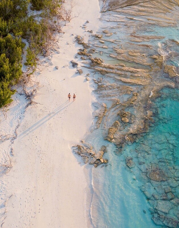Sunset Stroll, Little Water Cay