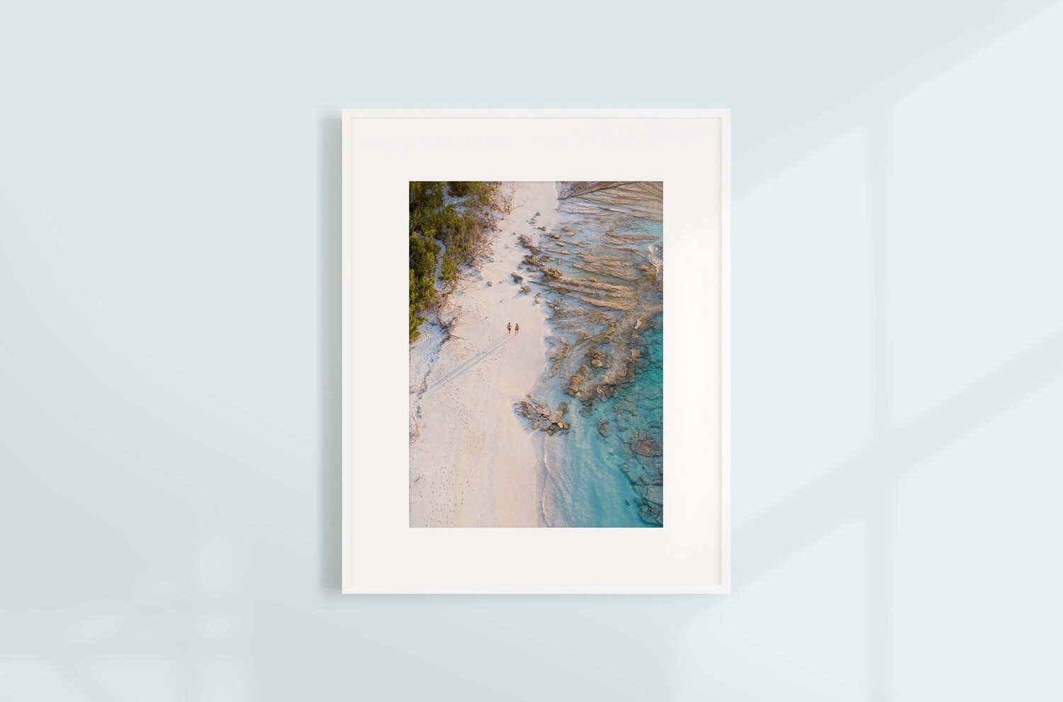 Sunset Stroll, Little Water Cay, Size: 8 x 10