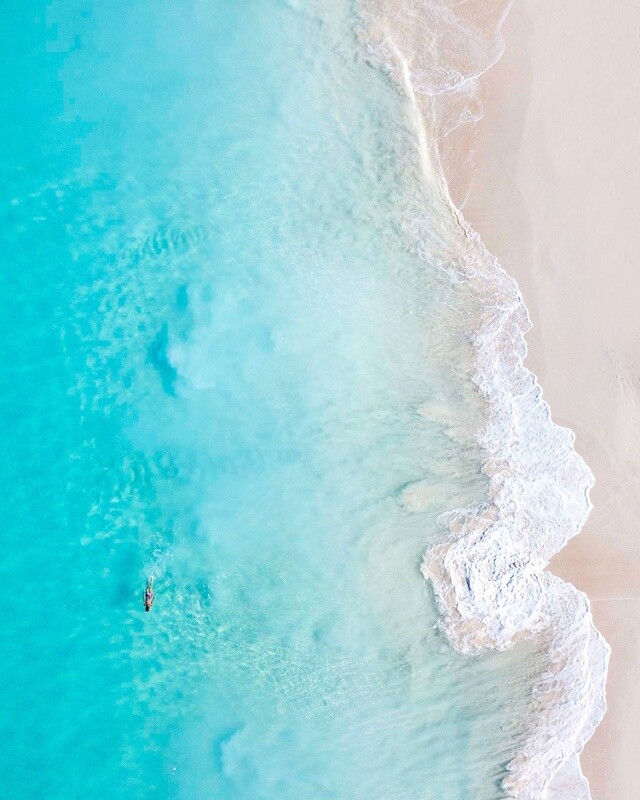 Morning Swim, Grace Bay