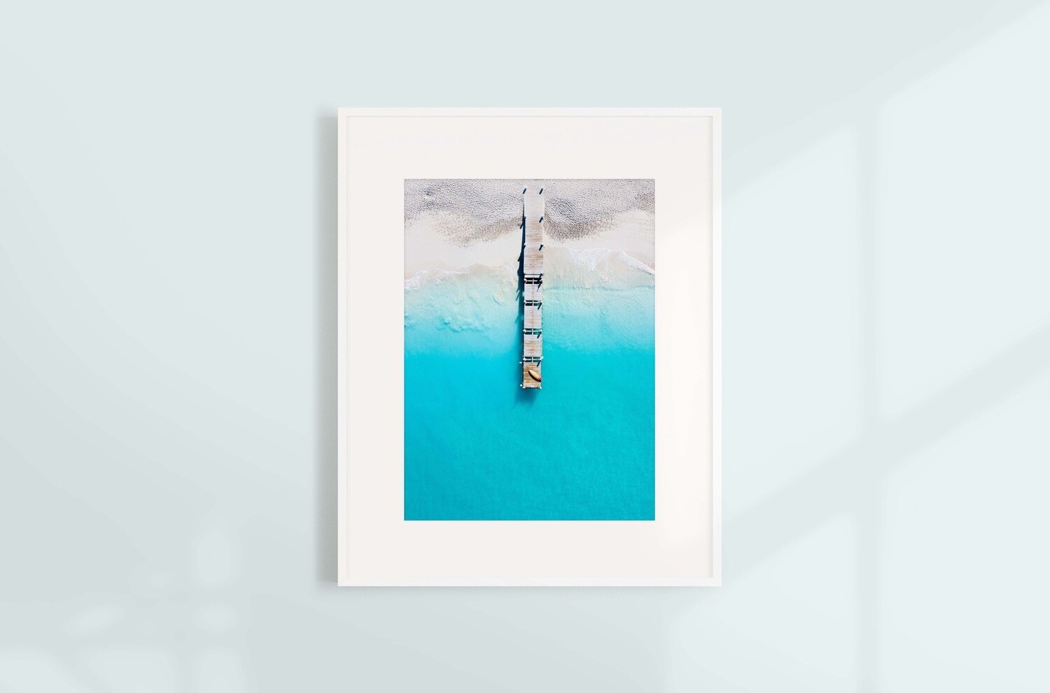 Pier Pressure, Grace Bay, Size: 8 x 10