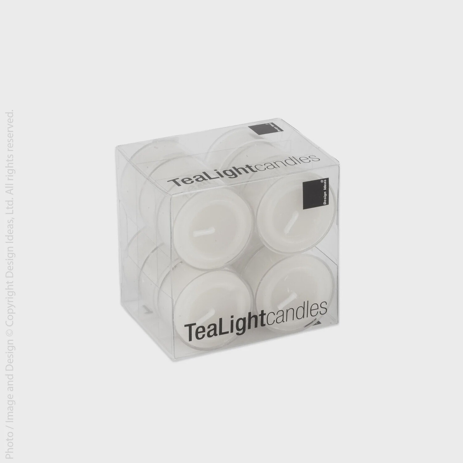 Tea Lights Clear Cup / Set 12