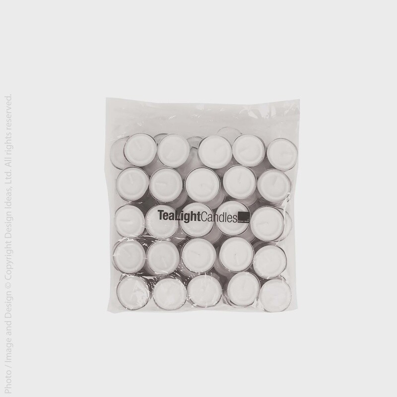 Tin Cup Tea Lights / Pack of 100