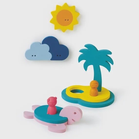 Puzzle Friends / Treasure Island