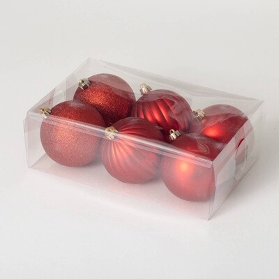 Shatterproof Red / Set of 6