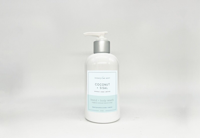 Hand Poured Organic Castile Hand + Body Wash