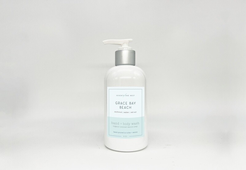 Hand Poured Organic Castile Hand + Body Wash