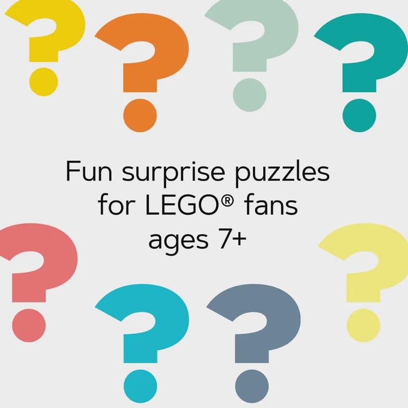 Lego Mystery Minifigure Puzzles: Blue Edition
