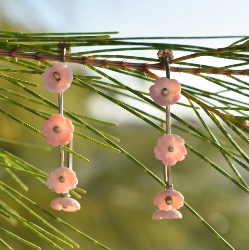 Conch Hoop Earrings