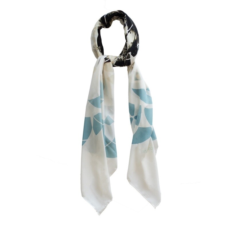 Sea Sage Scarf - Palms