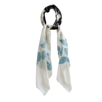 Sea Sage Scarf - Palms