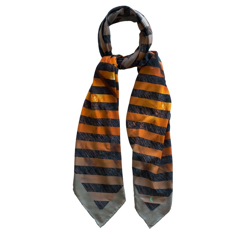 Sea Sage Scarf / Sunset