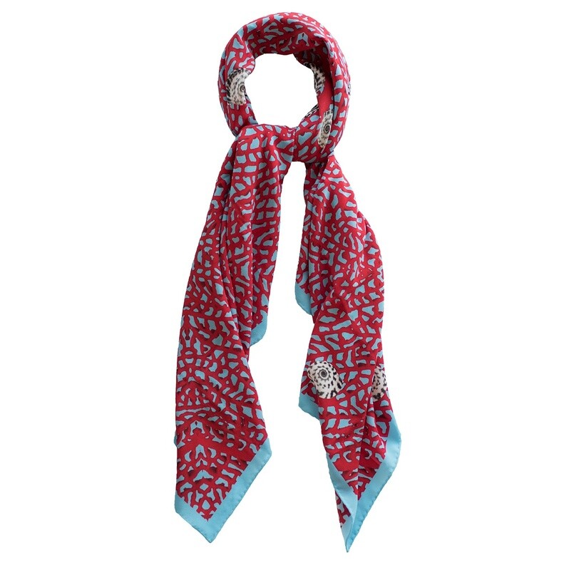 Sea Sage Scarf / Sea Fan