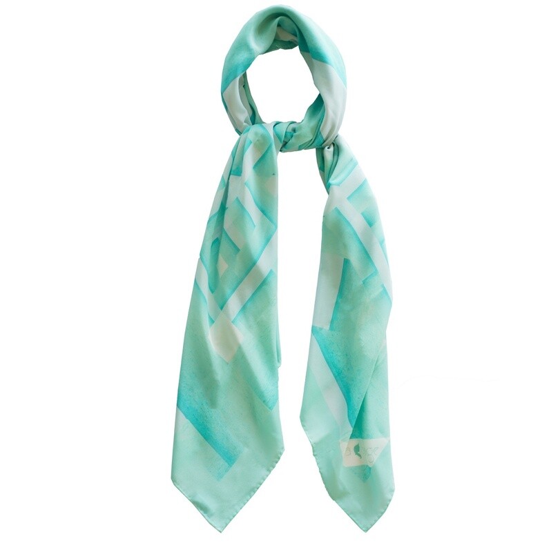 Sea Sage Scarf / Oceanic
