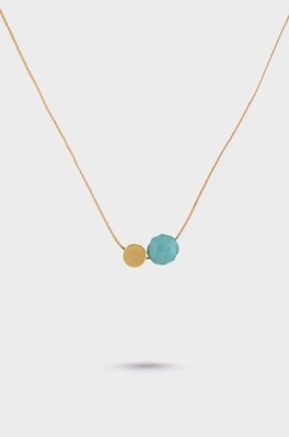 Good VIbes Amazonite Cord Necklace