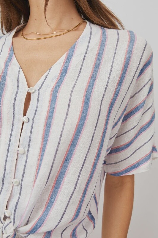 Thea Top / Tahiti Stripe