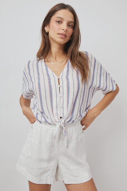 Thea Top / Tahiti Stripe