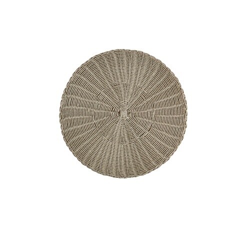 Faux Rattan Patterned Placemat