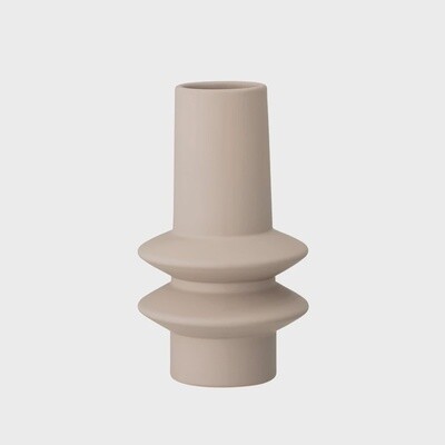 Stoneware Vase / Cream Short