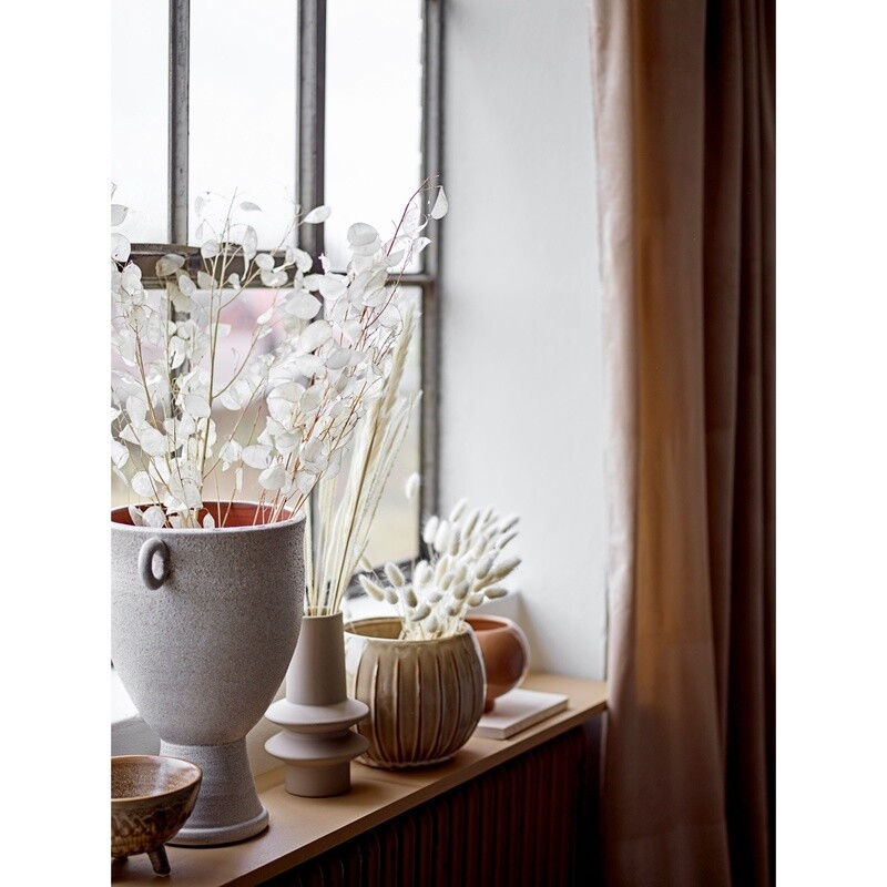 Stoneware Vase / Cream Short