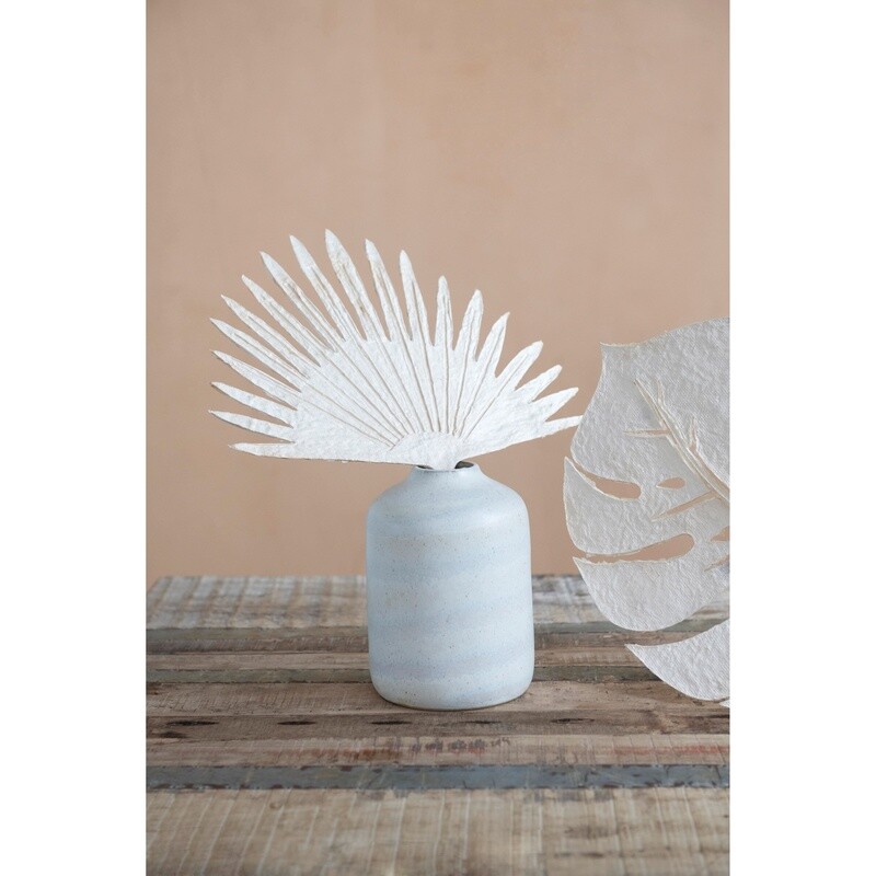 Stoneware Vase Reactive Glaze Tall