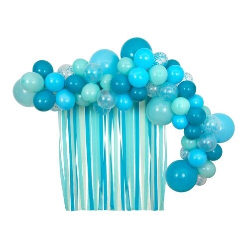 Balloons and Streamer Set / Blues