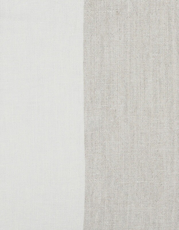 So Soft Linen Pillow Natural Beige Tassels