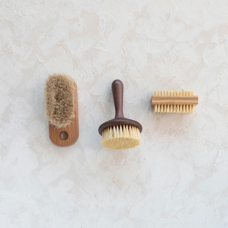 Bamboo & Polyester Brush / Natural