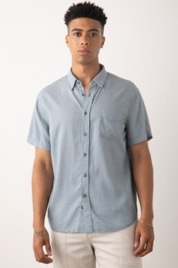 Carson Shirt / Fresco Navy Indigo