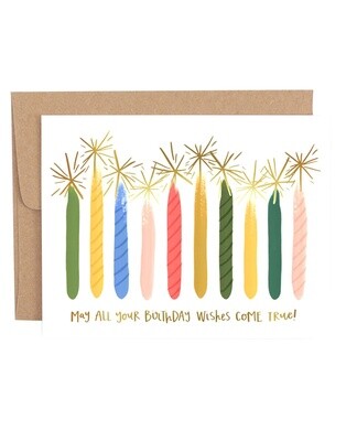 Greeting Card / Candle Birthday Card